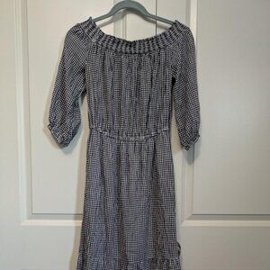 Gingham dress Women's small